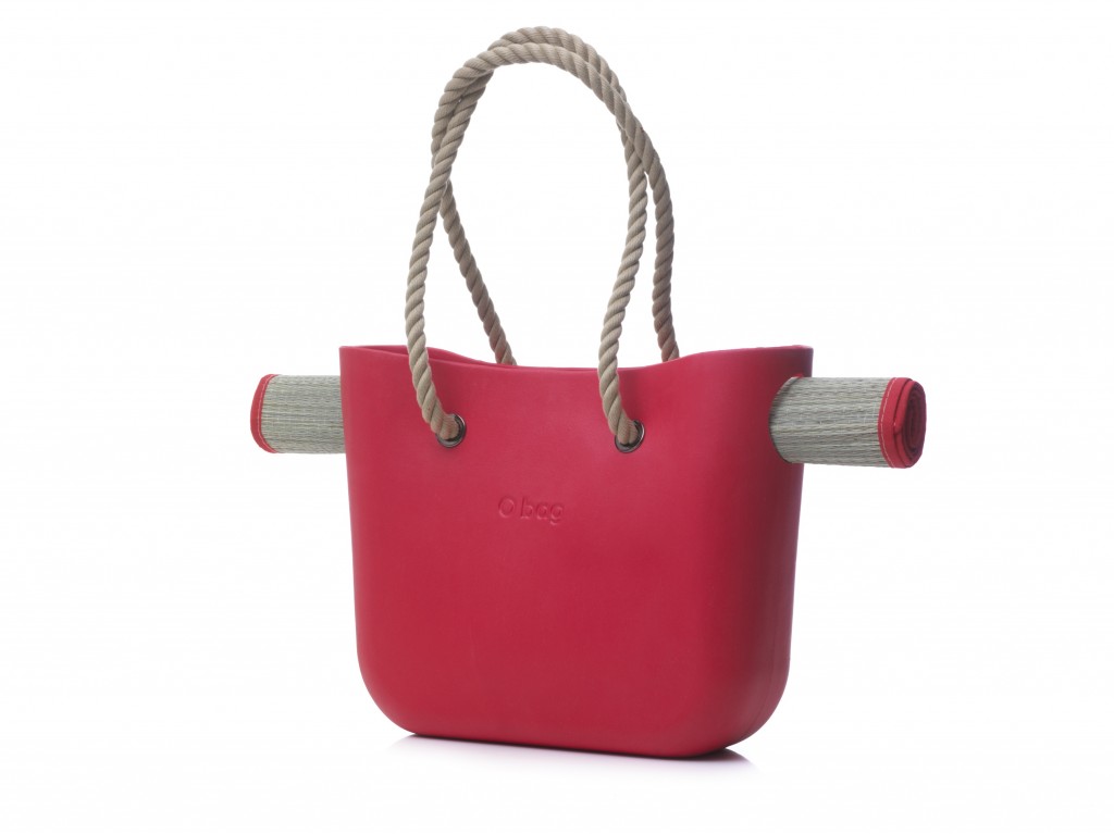 beach O bag red