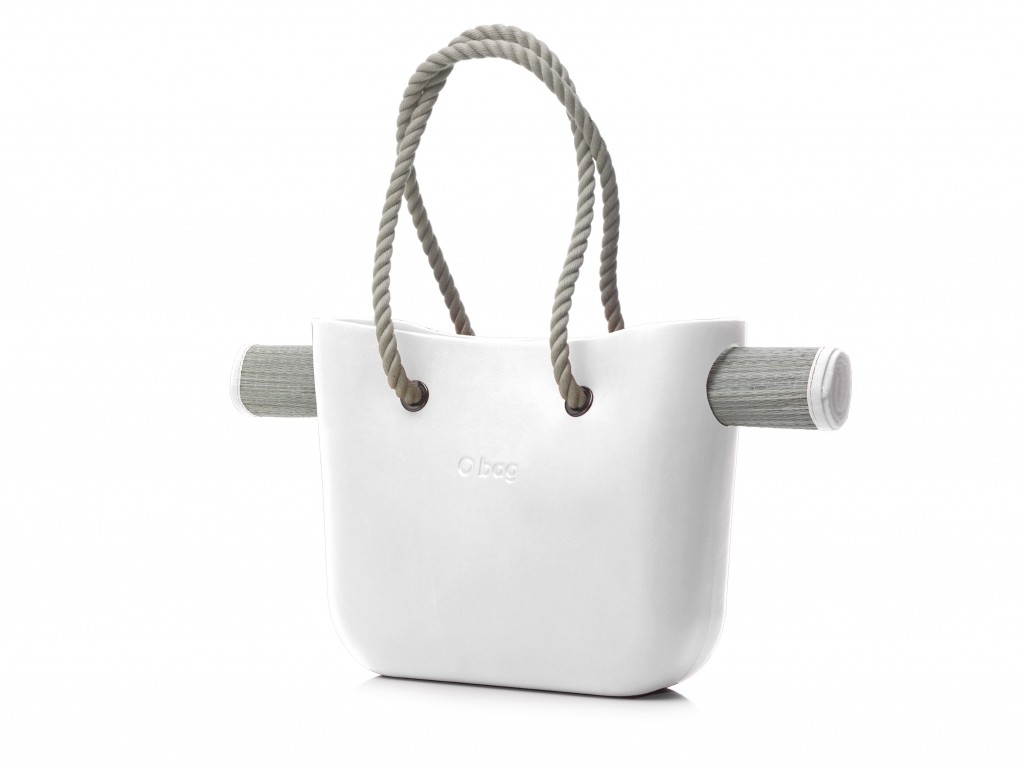 beach O bag white