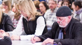 Halina Zawadzka i Jerzy Antkowiak w jury konkursu