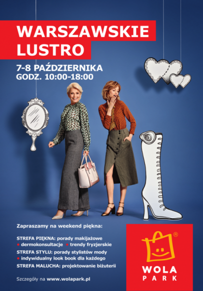 Warszawskie Lustro Moda, LIFESTYLE - Warszawskie Lustro to cykl spotkań o tematyce beauty i fashion dedykowane warszawiakom w każdym wieku.